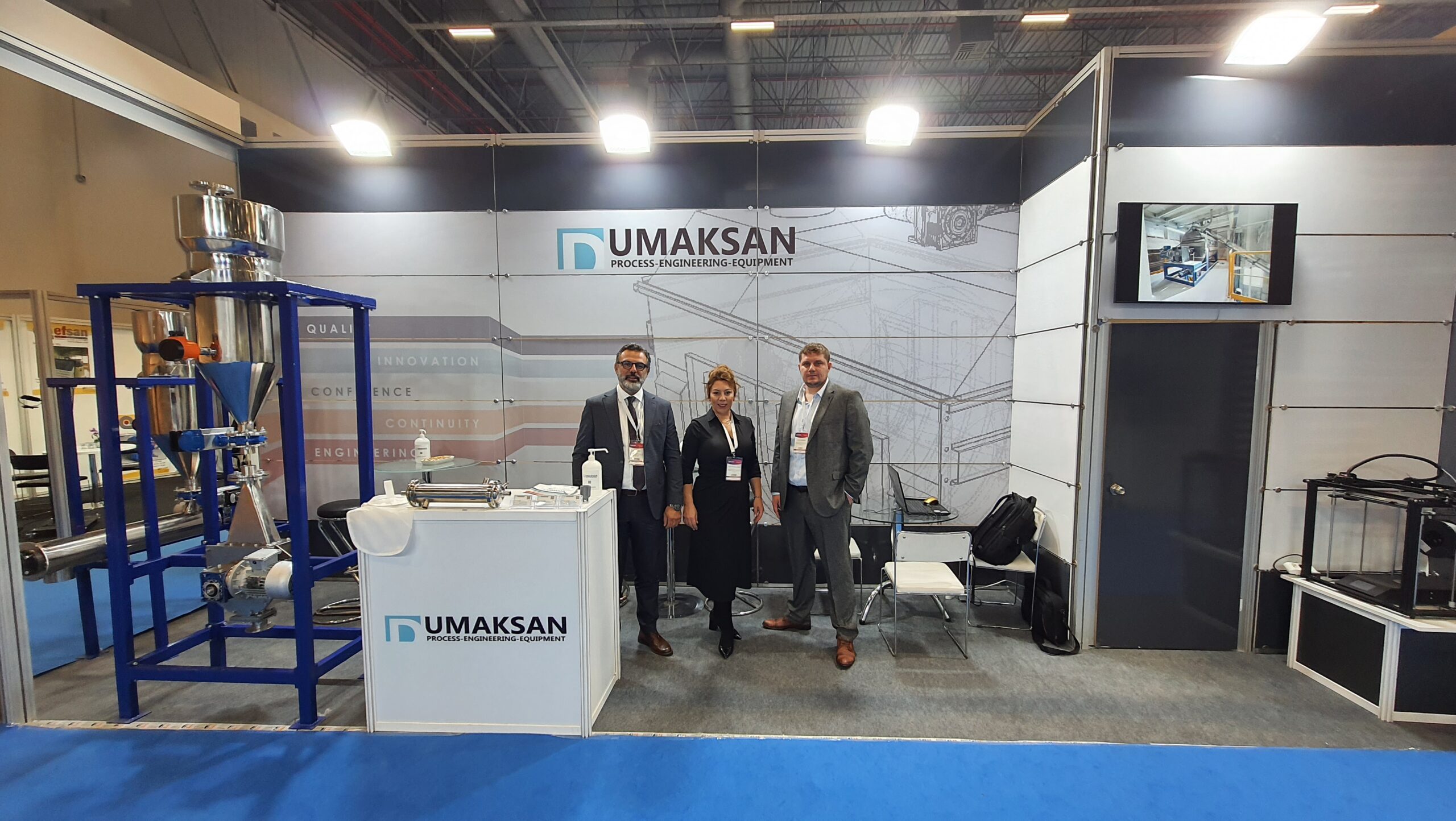 We attended the Turkchem exhibition this year.